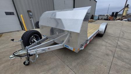 New 2025 ALCOM COCH8X18-W-2.0 Car Hauler