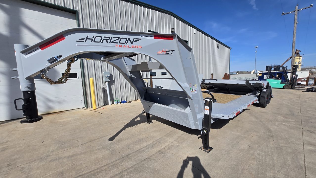 New 2026 Horizon Trailers HET 26' x 102" x 25" GN 22.4K TILT Equipment Trailer