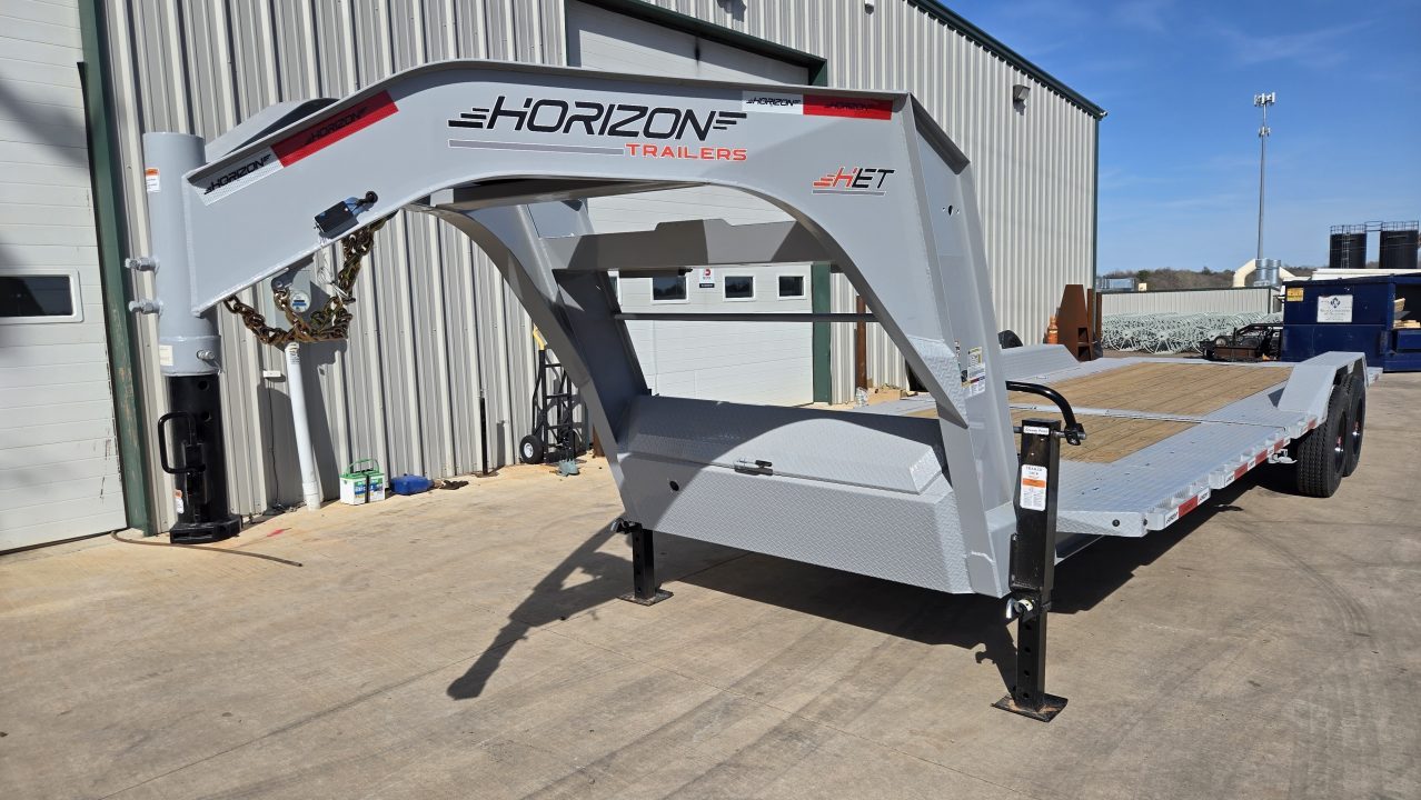 New 2026 Horizon Trailers HET 26' x 102" x 25" GN 22.4K TILT Equipment Trailer