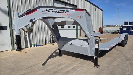 New 2026 Horizon Trailers HET 26' x 102" x 25" GN 22.4K TILT Equipment Trailer