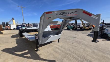 New 2026 Horizon Trailers HET 26' x 102" x 25" GN 22.4K TILT Equipment Trailer
