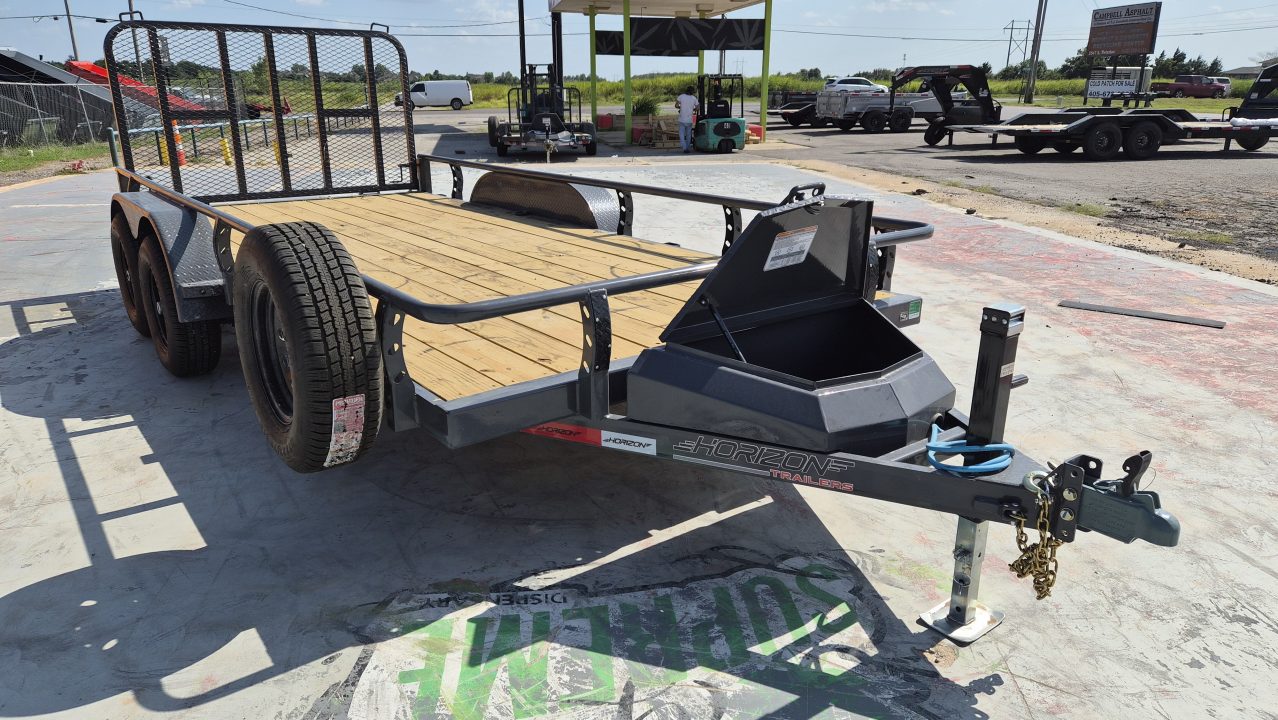 New 2025 Horizon Trailers UTZ 16' x 83" 10K  BP UTILITY TRAILER Utility Trailer