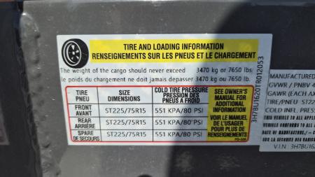 New 2025 Horizon Trailers UTZ 16' x 83" 10K  BP UTILITY TRAILER Utility Trailer