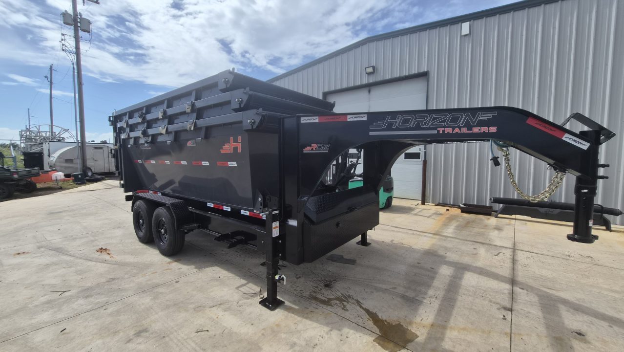 New 2026 Horizon Trailers RDZ 14' x 61" x 30" GN 7K ROLL OFF (TRAILER ONLY) Dump Trailer