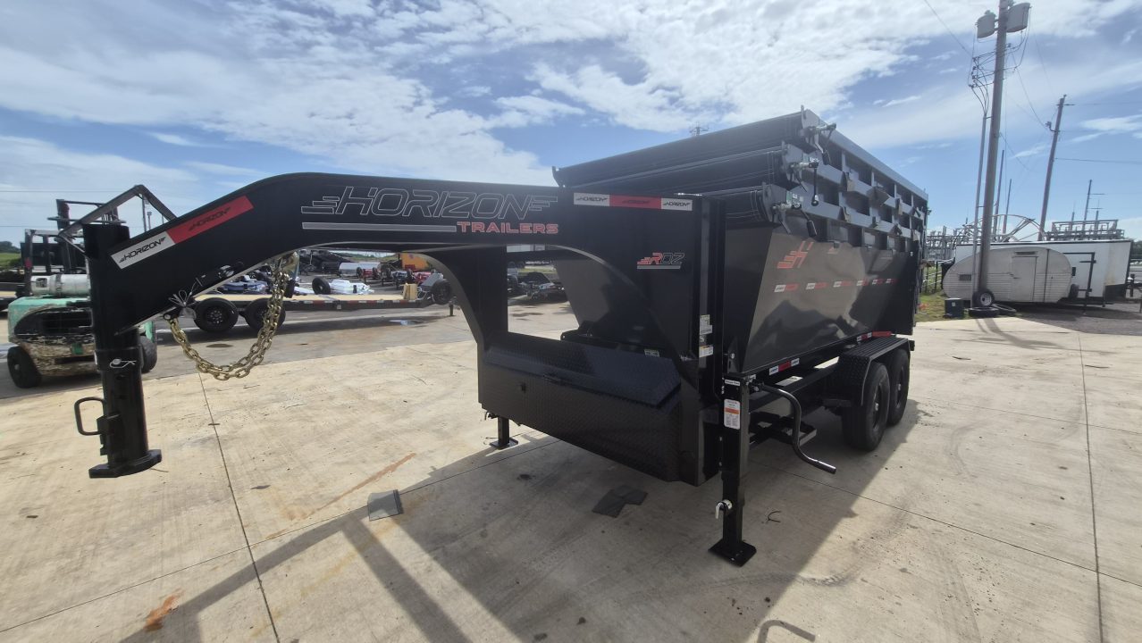 New 2026 Horizon Trailers RDZ 14' x 61" x 30" GN 7K ROLL OFF (TRAILER ONLY) Dump Trailer