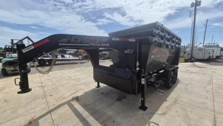 New 2026 Horizon Trailers RDZ 14' x 61" x 30" GN 7K ROLL OFF (TRAILER ONLY) Dump Trailer