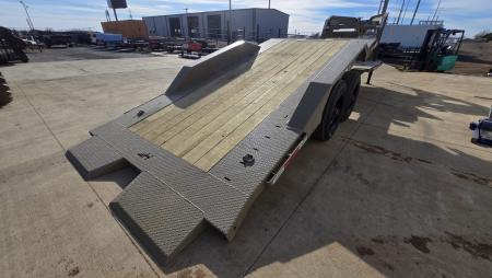 New 2026 Horizon Trailers HET 24' x 102" x 25" GN 22.4K TILT Equipment Trailer