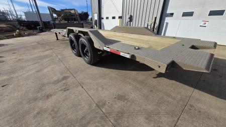 New 2026 Horizon Trailers HET 24' x 102" x 25" GN 22.4K TILT Equipment Trailer