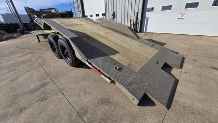 New 2026 Horizon Trailers HET 24' x 102" x 25" GN 22.4K TILT Equipment Trailer