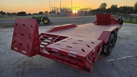 New 2025 Horizon Trailers EHZ 20' x 102" x 25" BP 7K 15,200LBS Equipment Trailer