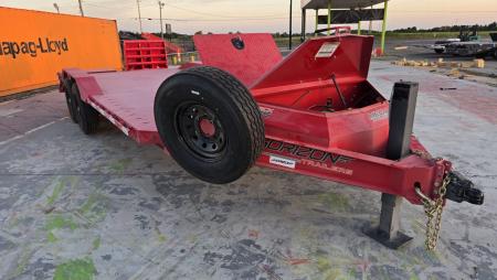 New 2025 Horizon Trailers EHZ 20' x 102" x 25" BP 7K 15,200LBS Equipment Trailer