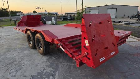 New 2025 Horizon Trailers EHZ 20' x 102" x 25" BP 7K 15,200LBS Equipment Trailer