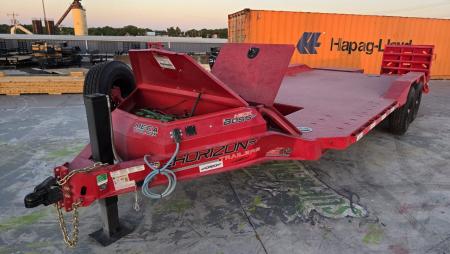 New 2025 Horizon Trailers EHZ 20' x 102  x 25  BP 7K 15,200LBS Equipment Trailer