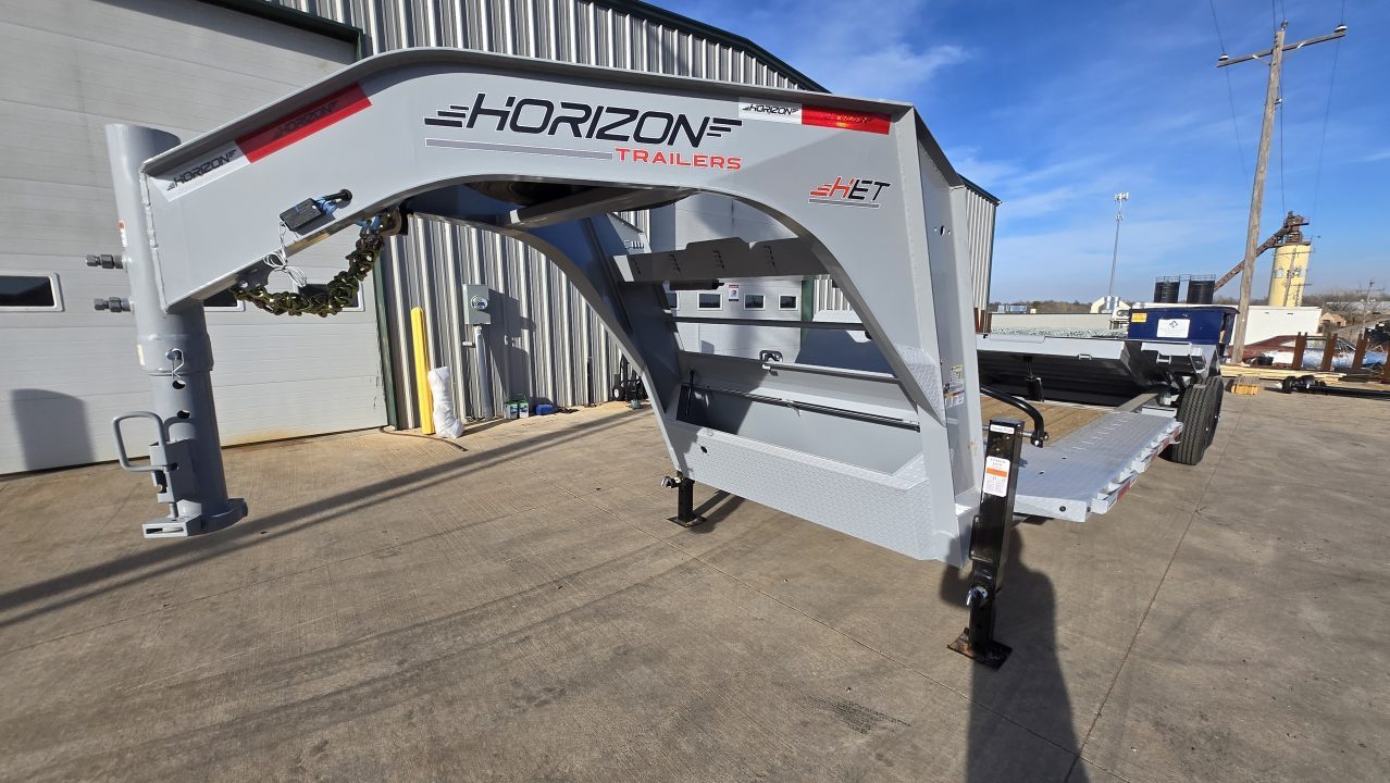 New 2026 Horizon Trailers HET 26' x 102" x 25" GN 22.4K TILT Equipment Trailer