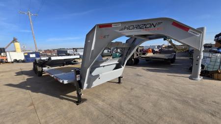 New 2026 Horizon Trailers HET 26' x 102" x 25" GN 22.4K TILT Equipment Trailer