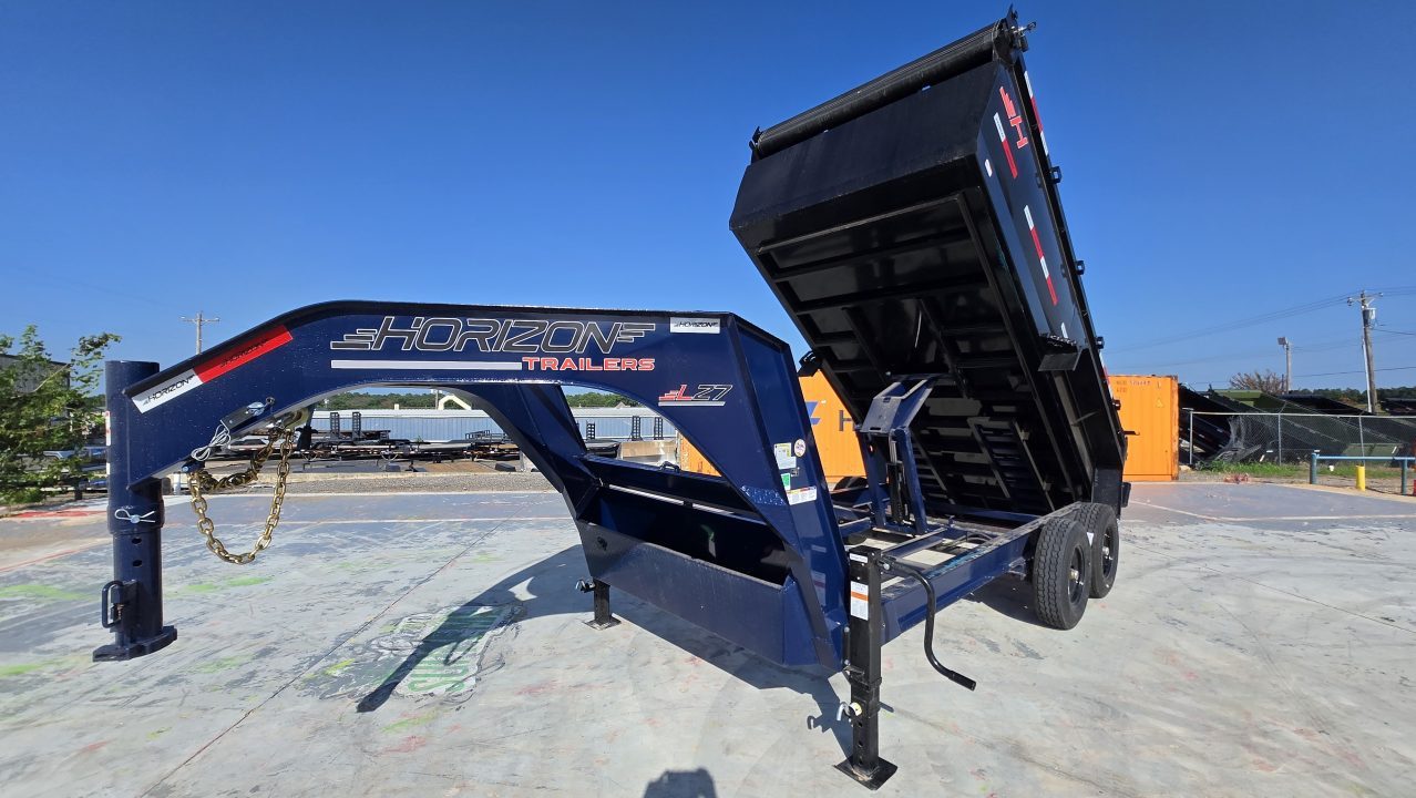 New 2025 Horizon Trailers LZ7 14X83 14K Dump GN Dump Trailer