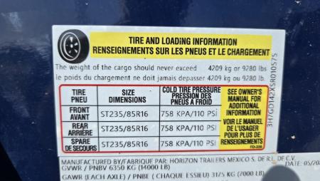 New 2025 Horizon Trailers LZ7 14X83 14K Dump GN Dump Trailer