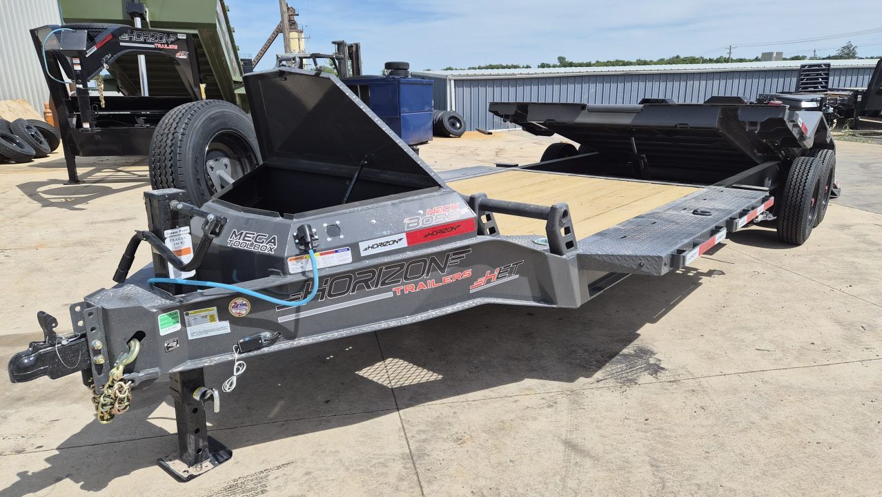 New 2026 Horizon Trailers HET 24' x 102" x 25" BP 21K TILT Equipment Trailer