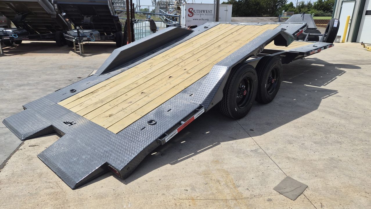 New 2026 Horizon Trailers HET 24' x 102" x 25" BP 21K TILT Equipment Trailer