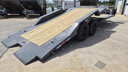 New 2026 Horizon Trailers HET 24' x 102" x 25" BP 21K TILT Equipment Trailer
