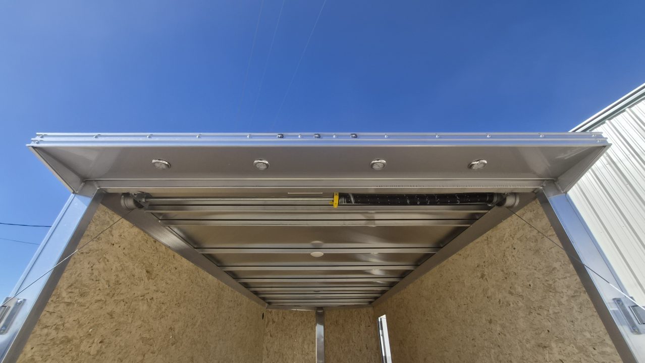 New 2026 ALCOM 7.5X16 EZEC 7K Aluminum Enclosed Trailer Cargo / Enclosed Trailer