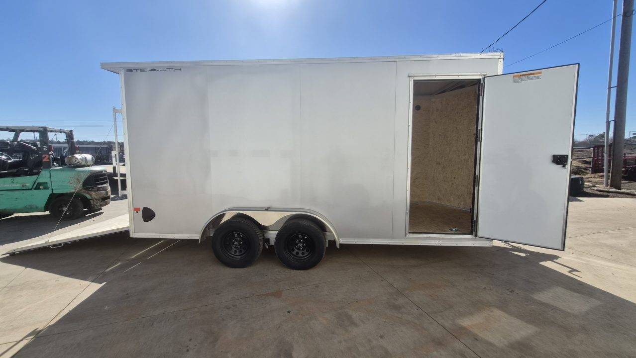 New 2026 ALCOM 7.5X16 EZEC 7K Aluminum Enclosed Trailer Cargo / Enclosed Trailer