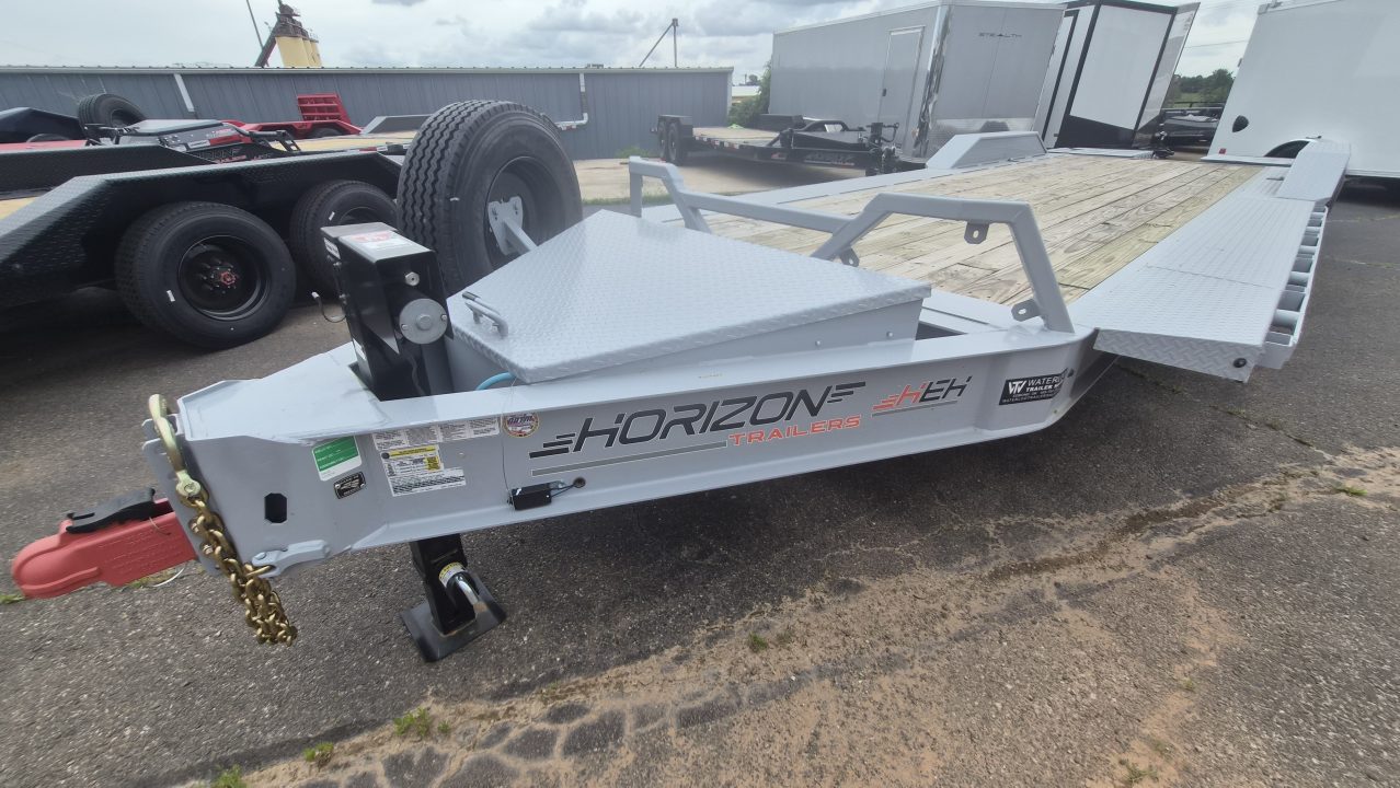 Used 2025 Horizon Trailers 102X24 21,000lbs Equipment Hauler Equipment Trailer
