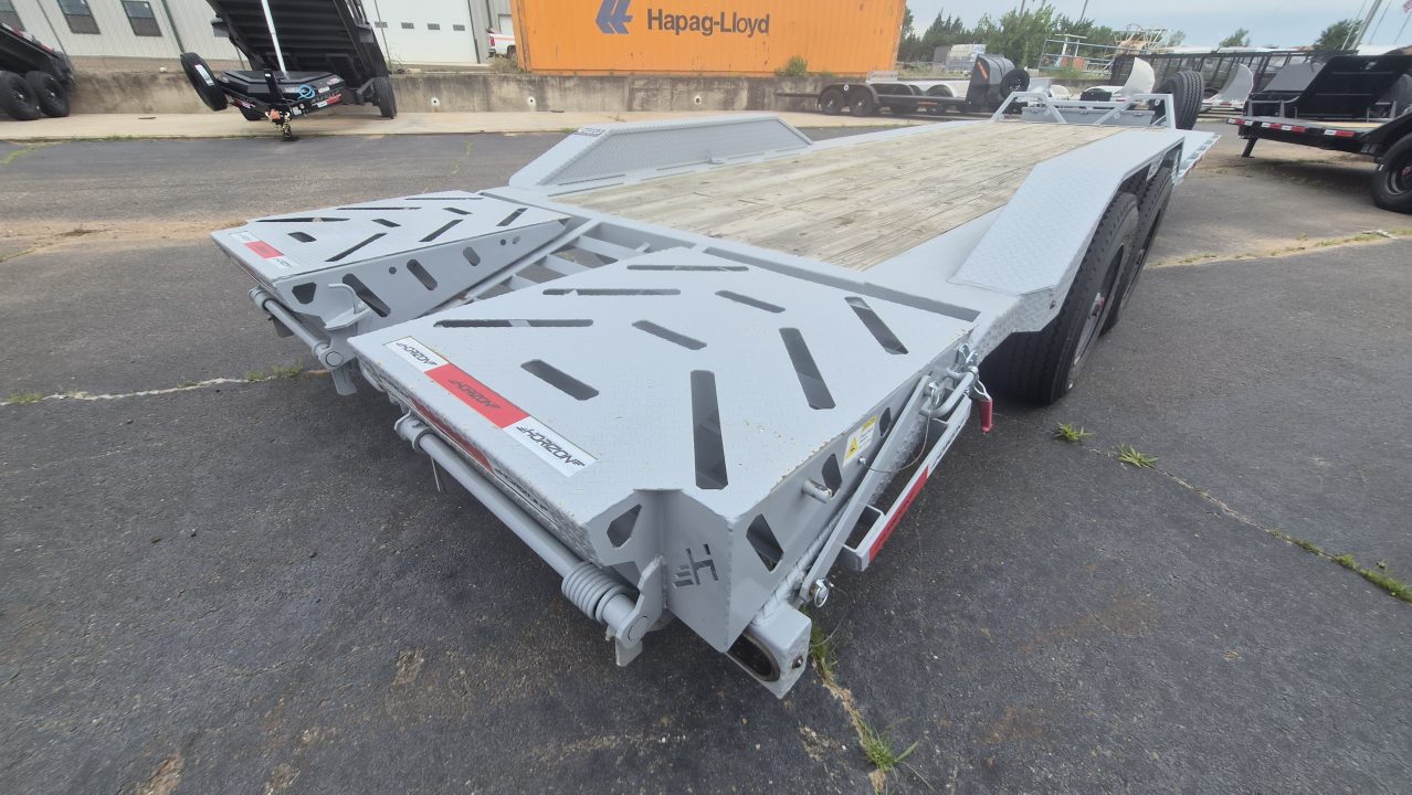 Used 2025 Horizon Trailers 102X24 21,000lbs Equipment Hauler Equipment Trailer