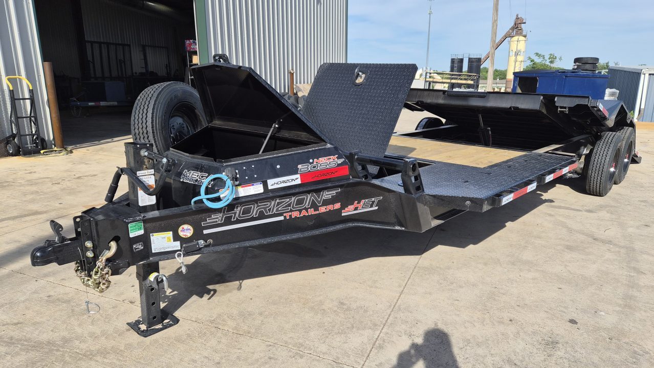 New 2026 Horizon Trailers HET 24' x 102" x 25" BP 21K TILT Equipment Trailer