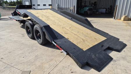 New 2026 Horizon Trailers HET 24' x 102" x 25" BP 21K TILT Equipment Trailer