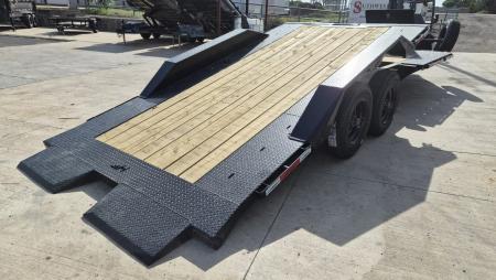 New 2026 Horizon Trailers HET 24' x 102" x 25" BP 21K TILT Equipment Trailer