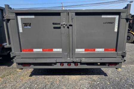 New 2026 Top Hat Trailers 7X16 Dump Trailer W/ 3FT SIDES