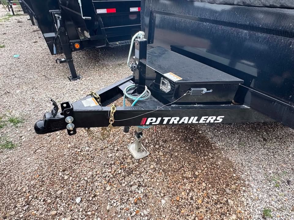 Used USED 2024 PJ Trailers 6X12 DUMP TRAILER Dump Trailer 5200 LB AXLES!