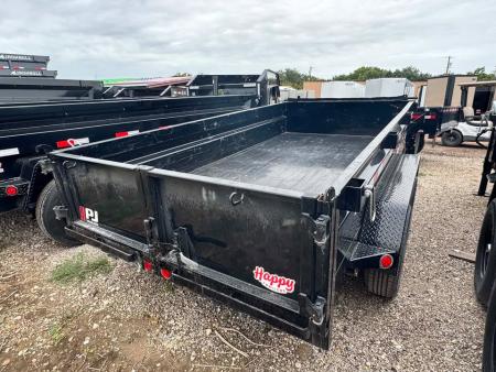Used USED 2024 PJ Trailers 6X12 DUMP TRAILER Dump Trailer 5200 LB AXLES!