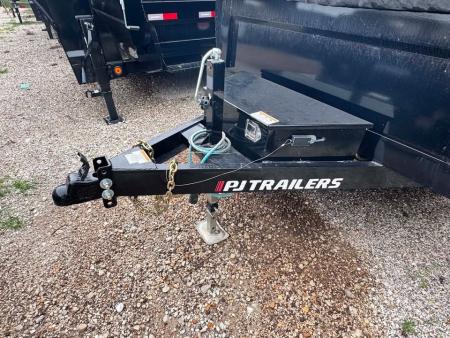 Used USED 2024 PJ Trailers 6X12 DUMP TRAILER Dump Trailer 5200 LB AXLES!