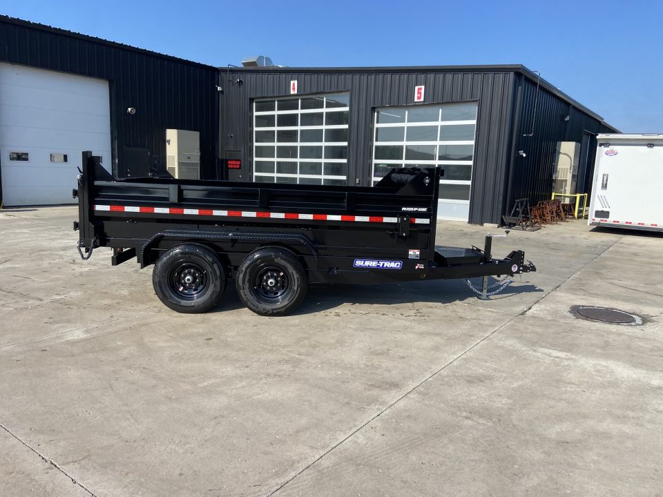 New Sure-Trac 7X12 Tele Dump Trailer