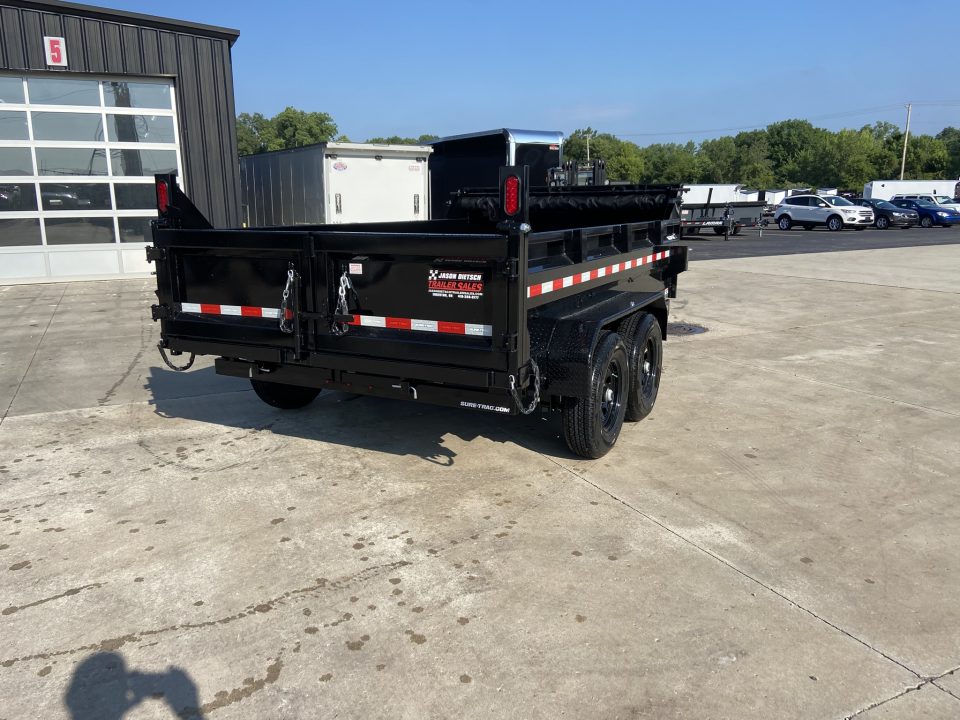 New Sure-Trac 7X12 Tele Dump Trailer