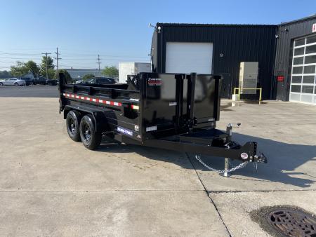 New Sure-Trac 7X12 Tele Dump Trailer