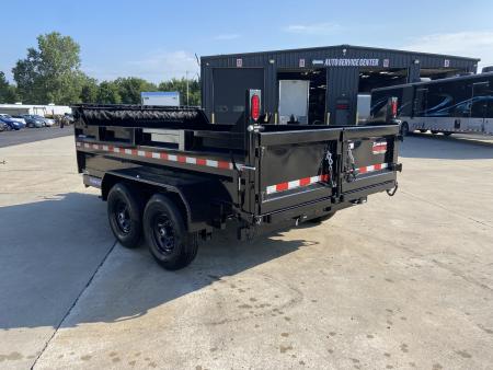 New Sure-Trac 7X12 Tele Dump Trailer
