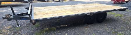New 2026 Top Hat Trailers 8X18 Deckover Trailer 7K GVWR