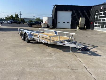New Sure-Trac 7X16 Tube Top 7K Utility Trailer