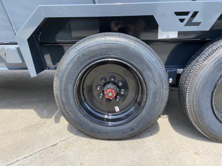 New Lamar 83"X16' DT 16K Telescopic Dump Trailer