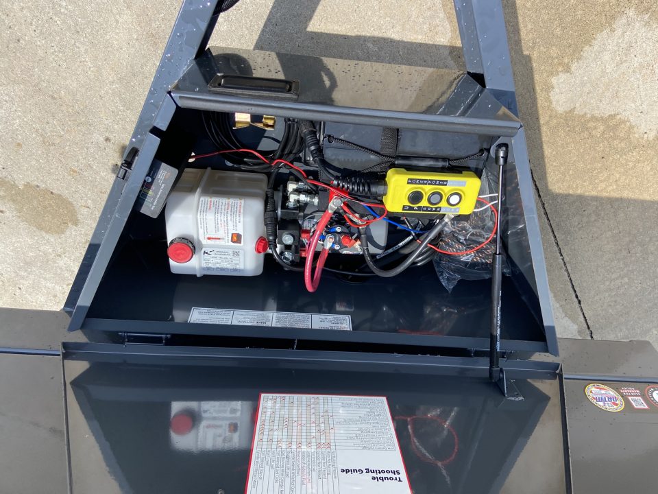 New Lamar 60"X10' Mini Dump Trailer 7K