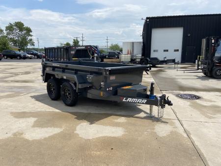 New Lamar 60"X10' Mini Dump Trailer 7K