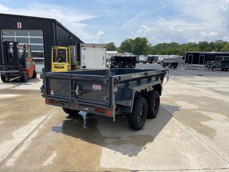 New Lamar 60"X10' Mini Dump Trailer 7K
