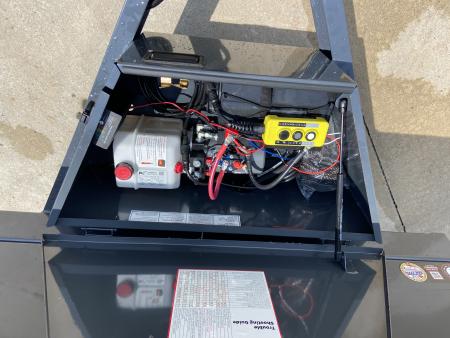 New Lamar 60"X10' Mini Dump Trailer 7K