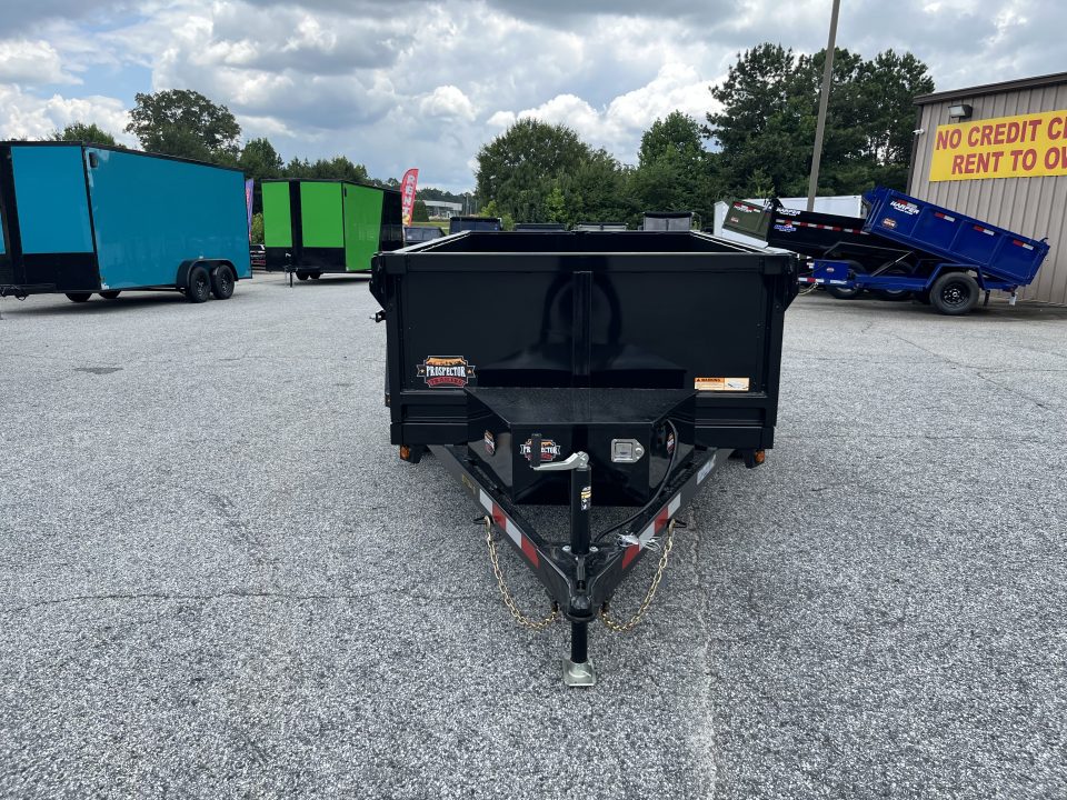 New 2027 PROSPECTOR 5X8 6K SINGLE AXLE DUMP TRAILER WITH 2' WALLS