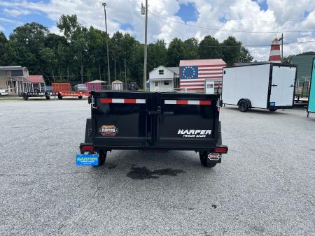 New 2027 PROSPECTOR 5X8 6K SINGLE AXLE DUMP TRAILER WITH 2' WALLS