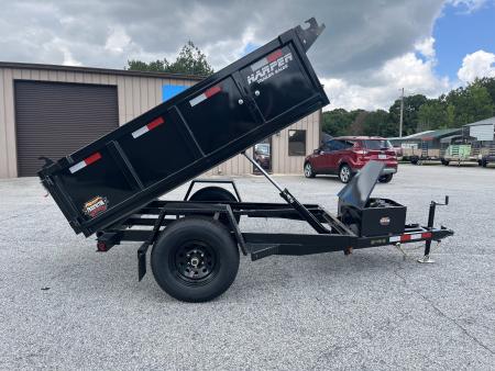New 2027 PROSPECTOR 5X8 6K SINGLE AXLE DUMP TRAILER WITH 2' WALLS