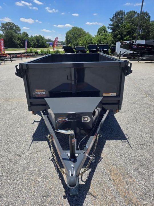 New 2027 PROSPECTOR 5X8 6K SINGLE AXLE DUMP TRAILER WITH 2' WALLS